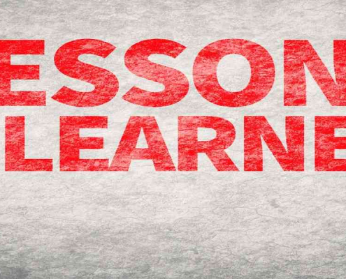 LessonsLearned