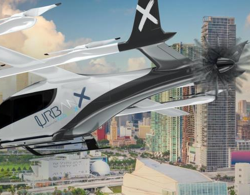 UrbanX wants to operate Eve's eVTOL aircraft for commuter services across Miami-Dade County in Florida_Image UrbanX 1030x385
