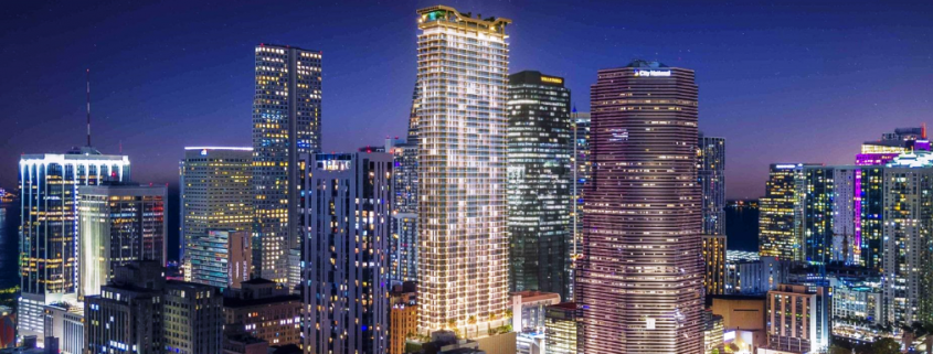 rendering of clear residences-downtown miami 1030x385
