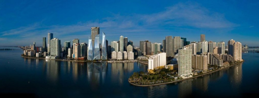 An Older Conceptual Rendering of The Yacht Club Apartments and 1001 Brickell Bay Drive Site from 2021 1030x385